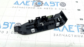 Lincoln MKZ 17-20 black rear left window control trim