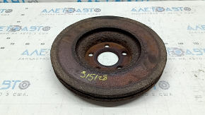 Front left brake disc Lincoln MKZ 17-20 2.0, hybrid, 31528mm rusty