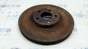 Front left brake disc Lincoln MKZ 17-20 2.0, hybrid, 31528mm rusty