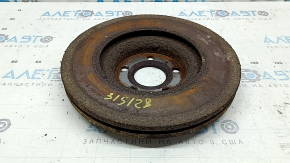 Front right brake disc Lincoln MKZ 17-20 2.0, hybrid, 31528mm rusty 