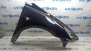 Tesla Model Y 20-25 front right fender, black, PBSB, scratches, chips