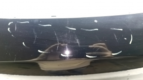 Tesla Model Y 20-25 bare front bumper for 6 parking sensors, black PBSB, scratches, sand