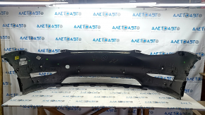 Tesla Model Y 20-25 bare front bumper for 6 parking sensors, black PBSB, scratches, sand