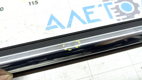 Door-glass molding, center rear left, Lincoln MKZ 13-20, chrome, dents