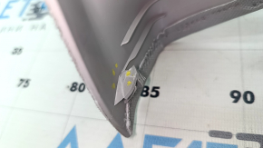 Tesla Model Y 20-25 center pillar trim, upper left belt, gray, needs cleaning, broken fastener