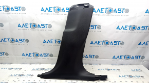 Tesla Model Y 20-25 lower right center pillar trim, black, scratched
