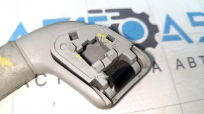 Front left ceiling handle for Toyota Sienna 2011-2014, gray, broken fasteners, missing plugs, needs cleaning