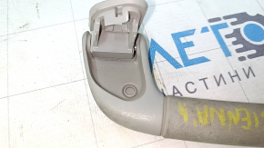 Front left ceiling handle for Toyota Sienna 2011-2014, gray, broken fasteners, missing plugs, needs cleaning