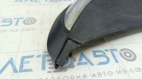 Left muffler cap for Honda Accord 18-22 EXL, touring, with chrome, scratches, crack, broken mount