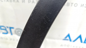 Tesla Model Y 20-25 rear left fender arch trim, bent, cracked, scratched