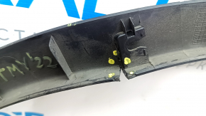 Tesla Model Y 20-25 rear left fender arch trim, bent, cracked, scratched