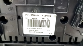 Lincoln MKZ 17-20 hybrid multimedia and climate control, with hazard warning lights and ECO button, auto hold, scratches