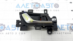 Honda Accord 18-22 black and chrome inner front right door handle