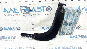 Lincoln MKZ 17-20 front pillar trim, lower left, black, broken mount, worn