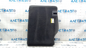 Rear row of seats, upper part, right, Lincoln MKZ 17-20, black leather