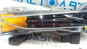 Tesla Model Y 20-25 left fog light, sand, cracked mount