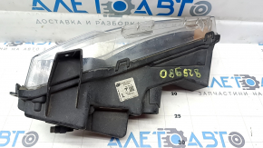 Tesla Model Y 20-25 left fog light, sand, cracked mount