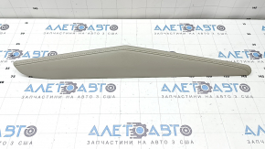 Honda Accord 18-22 center console trim, left side, upper, light gray, dents