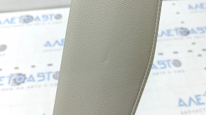 Honda Accord 18-22 center console trim, left side, upper, light gray, dents