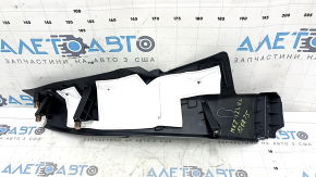 Lower left rear pillar trim for Lincoln MKZ 17-20, black, broken mount, broken mounts, scratches