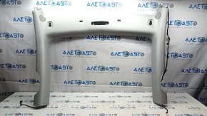 Tesla Model Y 20-25 front headliner, gray, ready for panoramic view, dry-cleanable, scratches