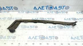 Front bumper molding, lower right, Honda Accord 18-20, under the headlight, gloss black, scratches