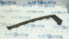 Lower left front bumper molding for Honda Accord 18-20, under headlight, gloss black, scratches