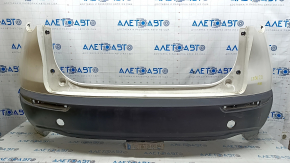 Rear bumper bare Mazda CX-30 20-23 white 25D, scratches, dented