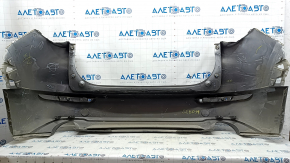 Rear bumper bare Mazda CX-30 20-23 white 25D, scratches, dented