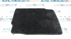 Lincoln MKZ 17-20 rear left floor mat, black cloth