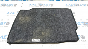 Lincoln MKZ 17-20 rear left floor mat, black cloth