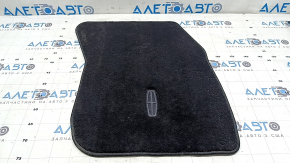 Lincoln MKZ 17-20 front right floor mat, black cloth