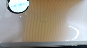 Front bumper, bare, Mazda CX-30 20-23, without parking sensors, white, scratches, cracks, dents
