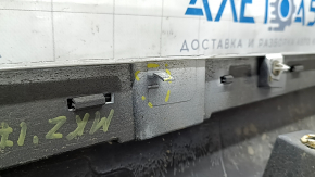 Lincoln MKZ 13-20 right threshold, white, with seals, broken fastening, dented fastening, scuffed