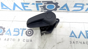 Lincoln MKZ 13-20 black interior hood release handle, type 1, with bracket, broken mount