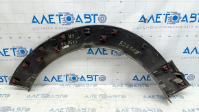 Mazda CX-30 2023 front right fender arch trim, scratches, broken fastener
