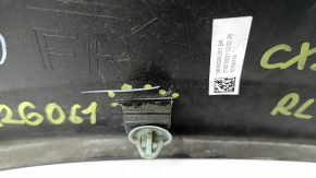 Rear left fender arch trim for Mazda CX-30 20-23, broken fastener, scratches
