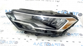 Left front headlight for VW Jetta 19-24 LED assembly, sand