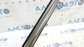 Molding door-glass center rear right VW Jetta 19-24 chrome, scratches