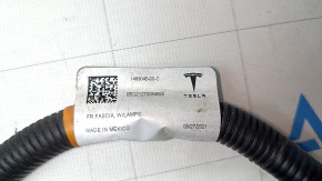 Wiring for the front bumper parking sensors of the Tesla Model Y 20-25 for 6 parking sensors