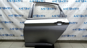 Bare rear left door VW Jetta 19-24 silver LB7S