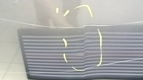VW Jetta 19-24 bare hood, steel, silver LB7S bumpers