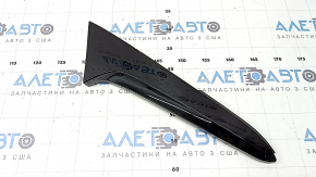 Right trunk lid spoiler for Mazda CX-30 20-23, gloss black, scratches