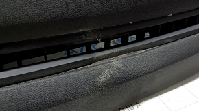 VW Jetta 19-24 black, scratched dashboard with airbag