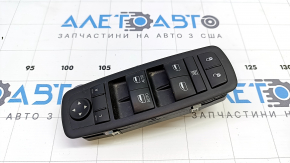 Front left window lift control Jeep Cherokee KL 14-23 black, 2 auto, worn