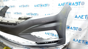 Front bumper bare VW Jetta 19-21 silver, without plug