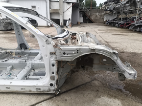 Front right quarter panel for Honda Accord 18-22 hybrid, white, on the body