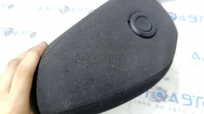 Front left headrest for VW Jetta 19-21, black cloth, scratches