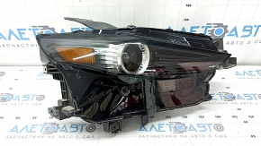 Mazda CX-30 20-23 LED right front headlight assembly, electric corrector, sand, scuffed