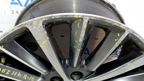 R18x8J Lincoln MKZ 17-20 curb-damped, corrosion-damaged wheel rim for rental